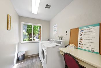 Laundry rooms on every floor